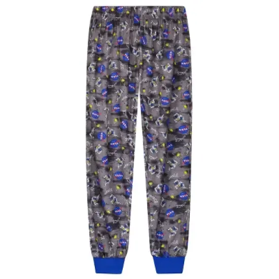 Sleep On It Boys Glow In The Dark NASA 2-Piece Pajama Sleep Pants Set image {2}
