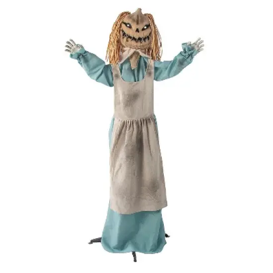 Loud Girls' Pumpkin Halloween Decoration - Orange One Size image {1}