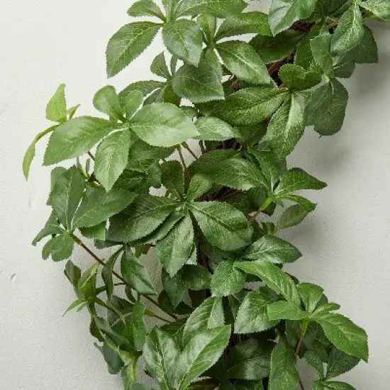 24" Faux Gypsophila Wreath - Hearth & Hand&trade; with Magnolia image {2}