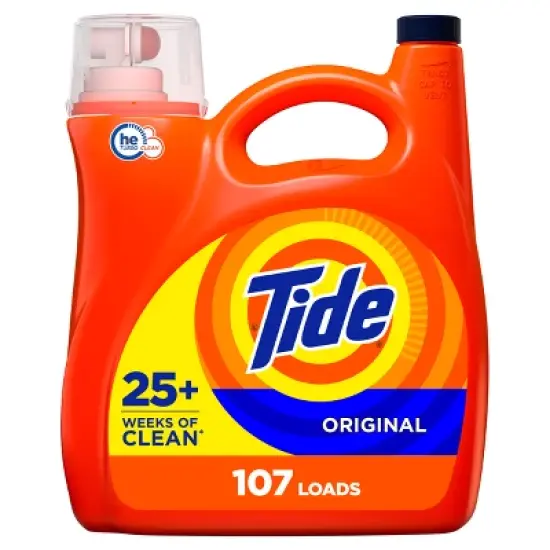 Tide High Efficiency Liquid Laundry Detergent - Original image {10}