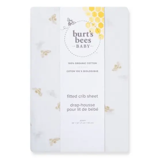 Burt's Bees Baby&reg; Organic Fitted Crib Sheet image {1}