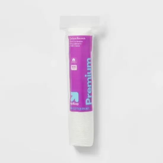 Premium Cotton Rounds - up&up&trade; image {4}