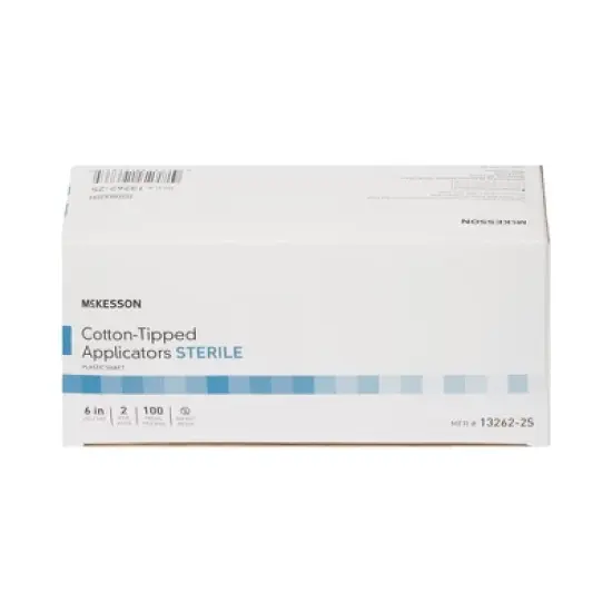 McKesson Swabstick 6'' Cotton Tip Sterile image {1}