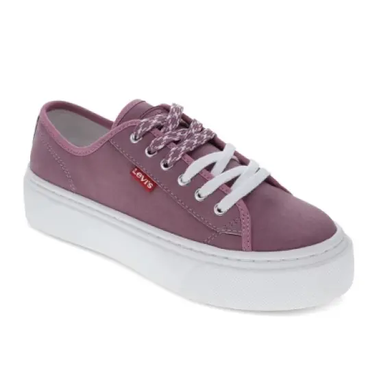 Levi's Womens Dakota Vegan Suede Lowtop Casual Lace Up Sneaker Shoe image {6}