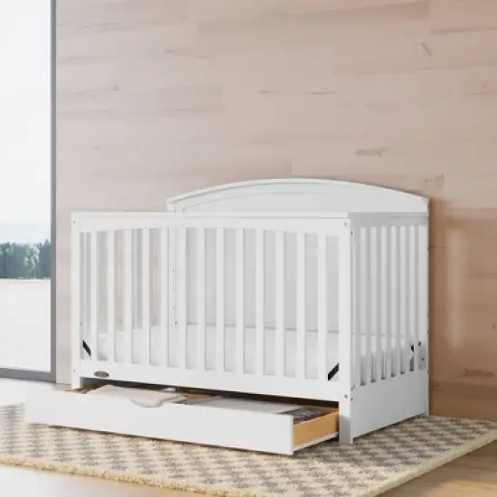 Graco Bellwood 5-in-1 Convertible Crib with Drawer image {15}