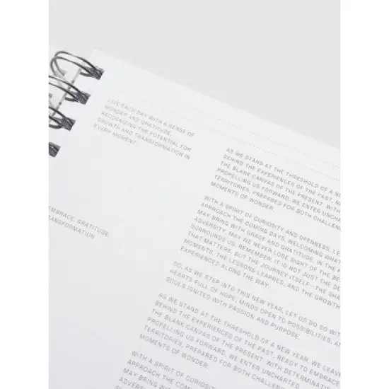 2025 Weekly Task Spiral Notebook | Monday Start | Cloth & Paper image {4}