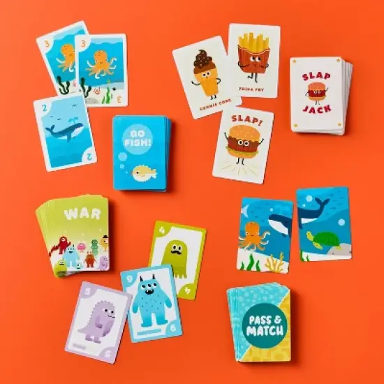 Family Card Games Favorites - Gigglescape&trade;: Classic Playing Cards, 2-6 Players, Ages 4+, Social & Memory Skills image {1}