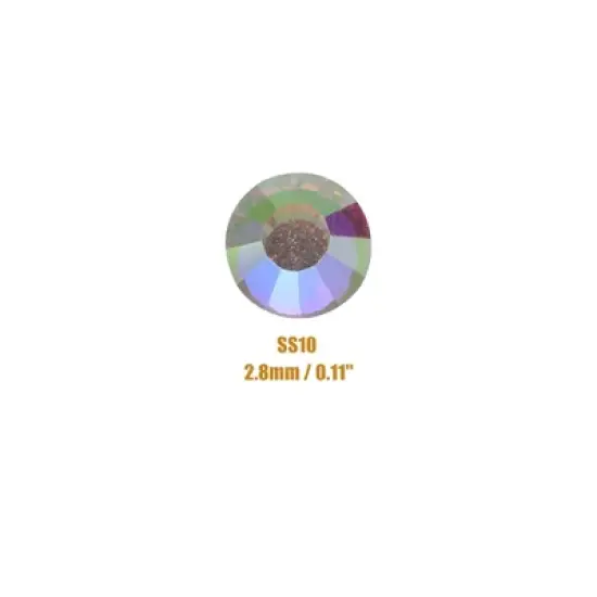 Unique Bargains Flatback Nail Glass Rhinestones 1 Pack image {3}