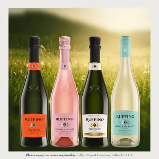 Ruffino Lumina Prosecco DOC Italian Rose Sparkling Wine - 750ml Bottle image {6}