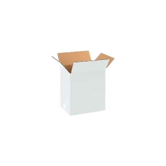 Box Partners Corrugated Boxes 11 1/4" x 8 3/4" x 12" White 25/Bundle 11812W image {4}