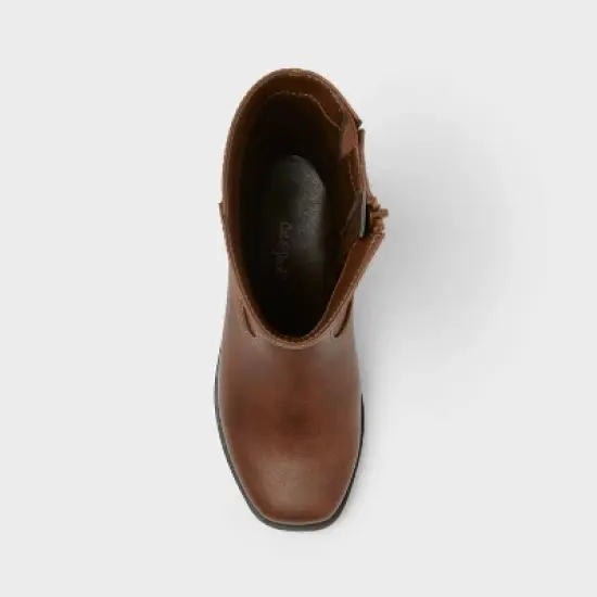 Girls' Sade Stove Pipe Boots - Cat & Jack&trade; Brown image {2}