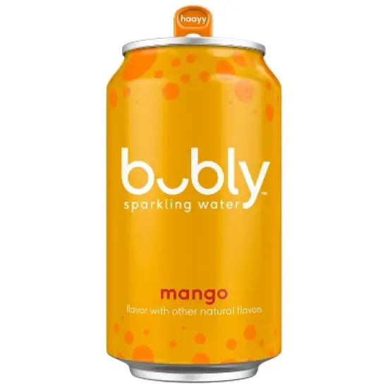 bubly Mango Sparkling Water - 8pk/12 fl oz Cans image {2}