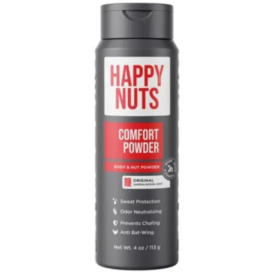 Happy Nuts Comfort Powder Deodorant - Original - 4oz image {5}