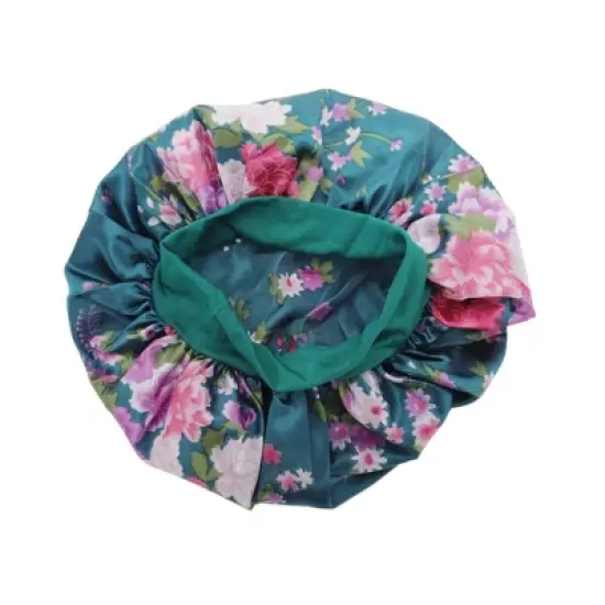 Unique Bargains High Elasticity Print Shower Cap 1 Pc image {9}