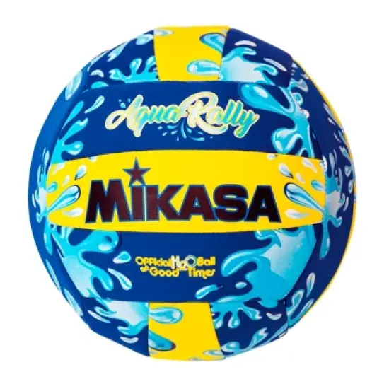 Mikasa Aqua Rally Volleyball, Blue/Yellow image {1}