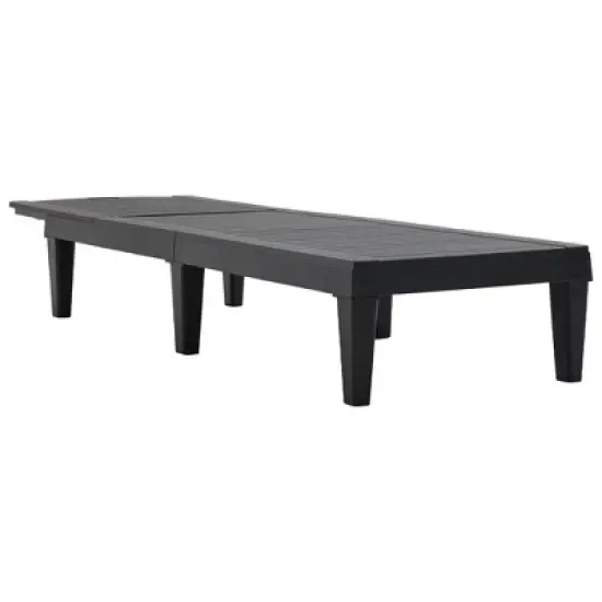 2-Piece Outdoor Chaise Lounge Chair Set - Pool Loungers with 5-Level Adjustable Backrest for Patio, Poolside & Beach,-- Frevyn image {9}