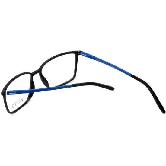 Calabria Viv Authentic Designer Reading Glasses Vivid 2016 in Black-Blue 55mm image {3}