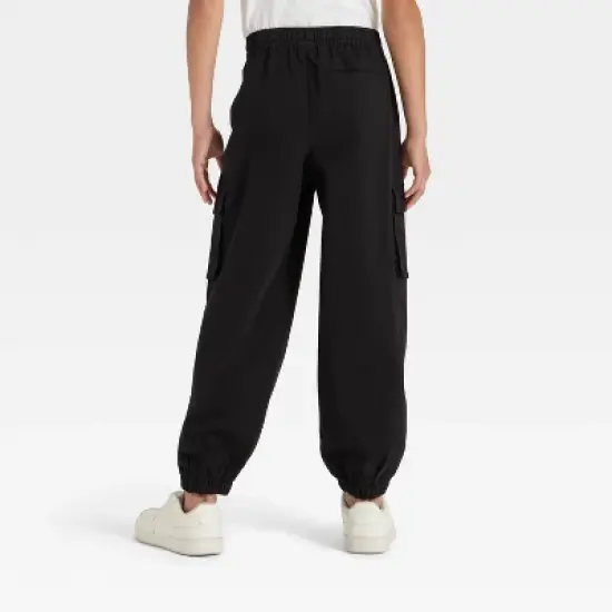 Boys' Mid-Rise Tapered Cargo Jogger Pants - art class&trade; image {1}