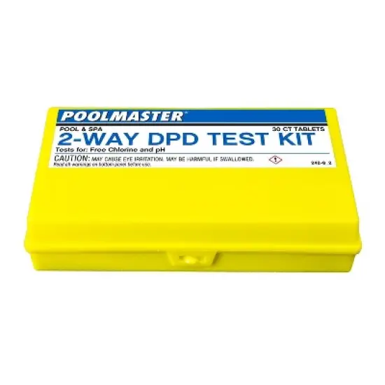 Poolmaster 2-Way Swimming Pool and Spa Water Test Kit with DPD Tablets and Case - Essential Collection image {3}