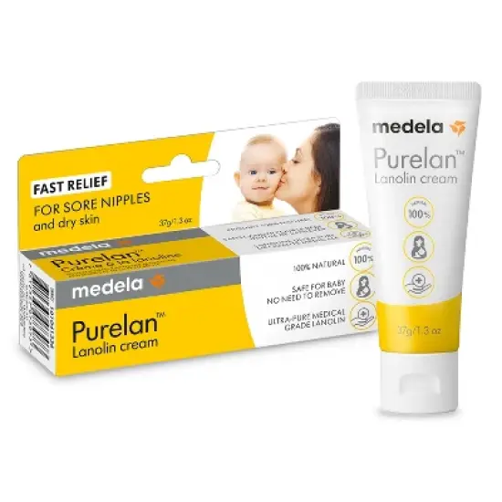 Medela Purelan Lanolin Nipple Cream - 1.3oz image {7}