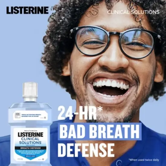 Listerine Clinical Solutions Breath Defense - 500ml image {3}