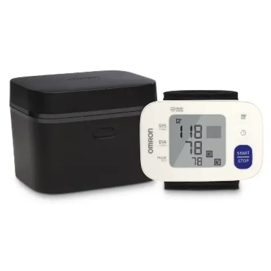 Omron&reg; 3 Series&reg; Wrist Blood Pressure Monitor in White image {4}