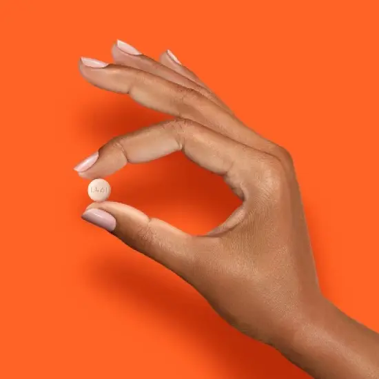 Junior Strength Ibuprofen (NSAID) Pain Reliever & Fever Reducer Chewable Tablets - Orange - 24ct - up&up&trade; image {1}