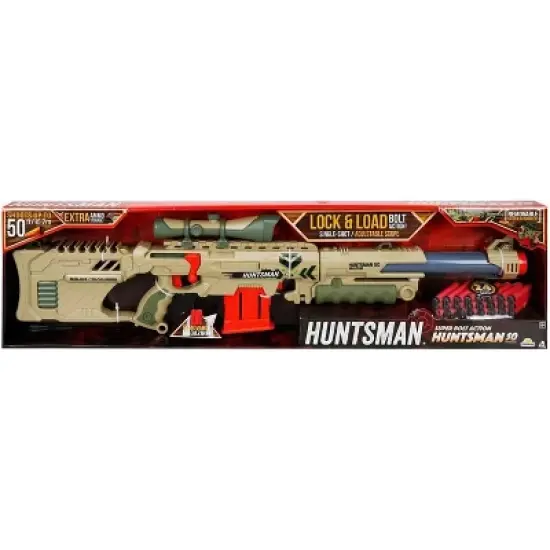 Lanard Huntsman: Huntsman 50 - Beige & Green, Toy Foam Dart Blaster, 6+ image {4}