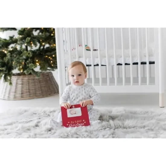 Pearhead My First Christmas Sentiment Frame - 4"x5" image {3}