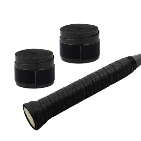 Unique Bargains Tennis Racket Grip Tape Anti-Slip Absorbent Breathable 2 Pcs image {9}