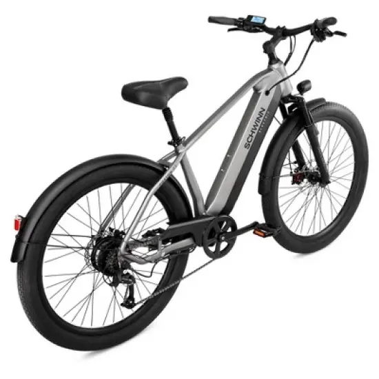 Schwinn Adult Coston CE 27.5" Step Over Hybrid Electric Bike image {3}
