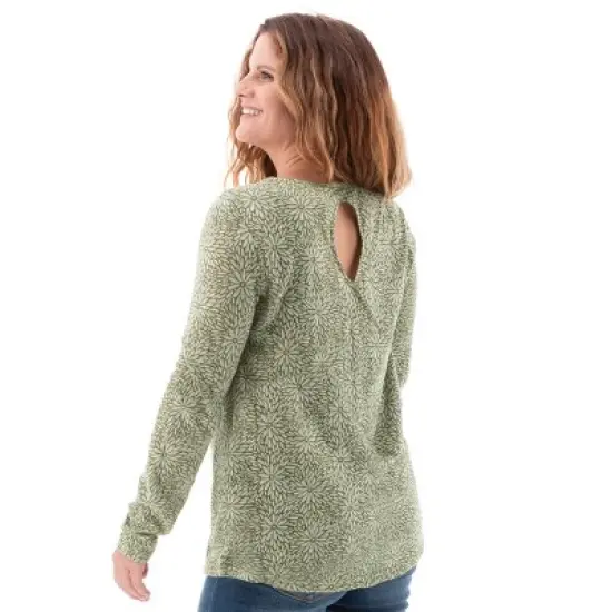 Aventura Clothing Women's Esencia Long Sleeve Sweetheart Neck T-Shirt image {7}