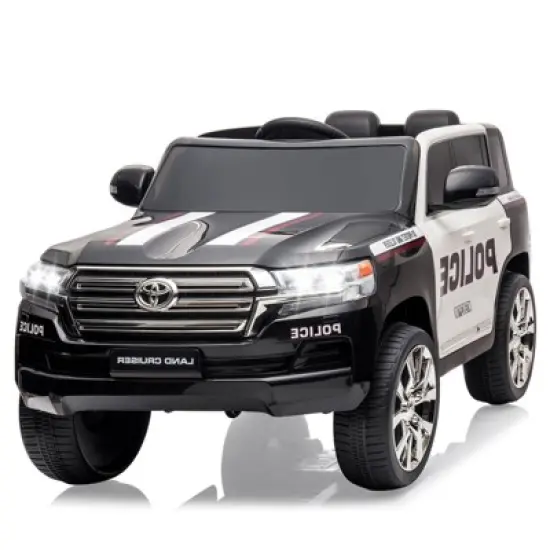 2 Seater Ride On Car for Kids, 12V Cruiser Car, Battery Powered Electric Car w/Remote Control,  LED Lights, Music Player, Gift for Boys Girls 3-8 image {6}