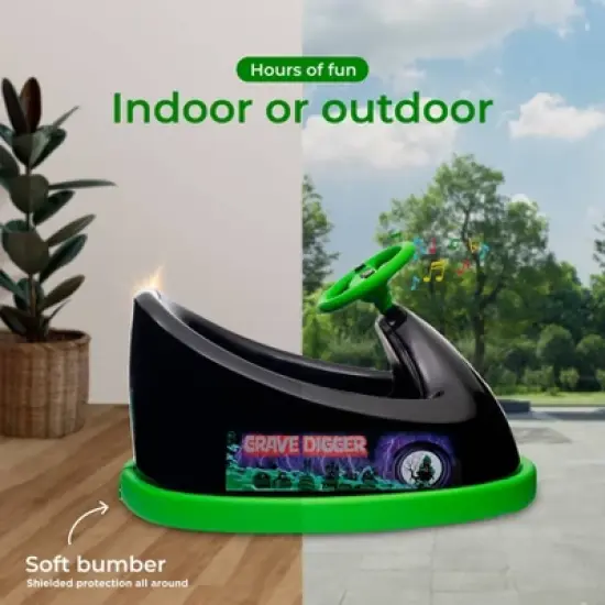 Monster Jam 6V RC Bumper Ride-On Car image {8}