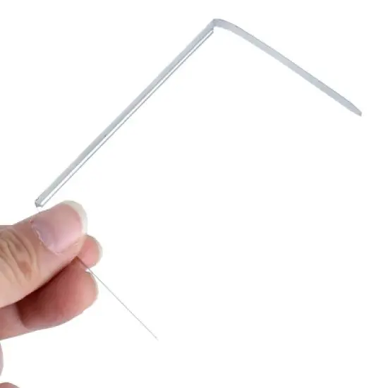 Unique Bargains 50 Pcs Silver Tone Office File Document Clip Prong Paper Fastener 2" Sheet Capacity image {2}