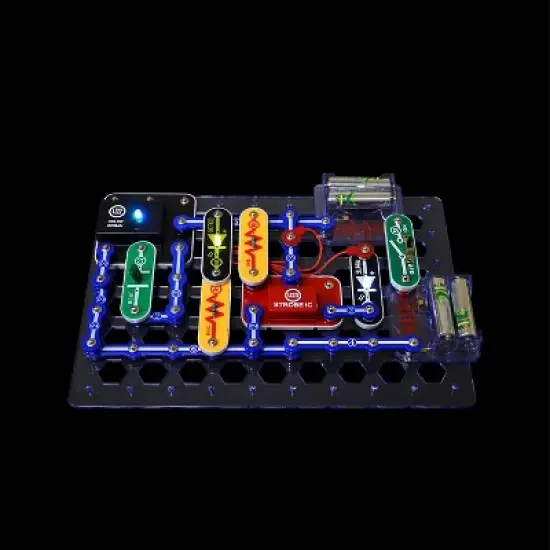 Snap Circuits Light Science Kits: Educational Focus on STEM & Fine Motor Skills with Model Base & LED Components image {5}