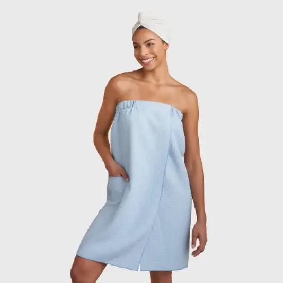 Waffle Bath Wrap - Room Essentials&trade; image {3}