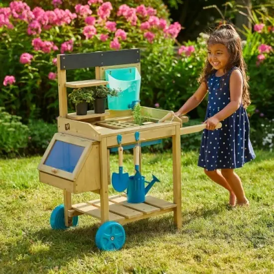 TP Toys Wooden Explore Potting Bench image {1}