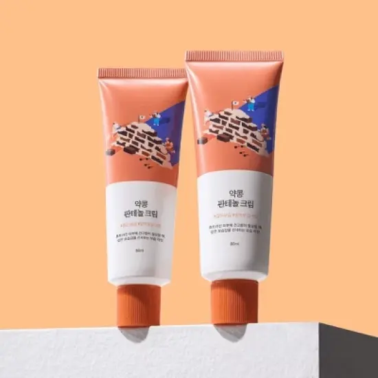 Round Lab Korean Skincare Panthenol Cream for Deep Hydration and Skin-Revitalizing with Ceramide (For All Skin Types) | 80ml (2.70 fl. Oz) image {2}