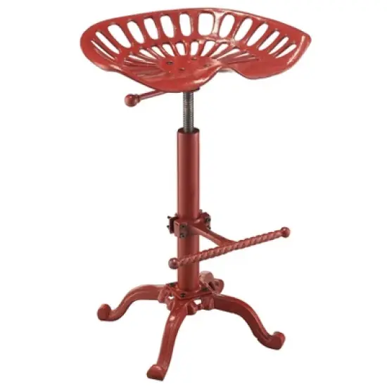 Adjustable Tractor Seat Counter Height Barstool - Hunter image {5}
