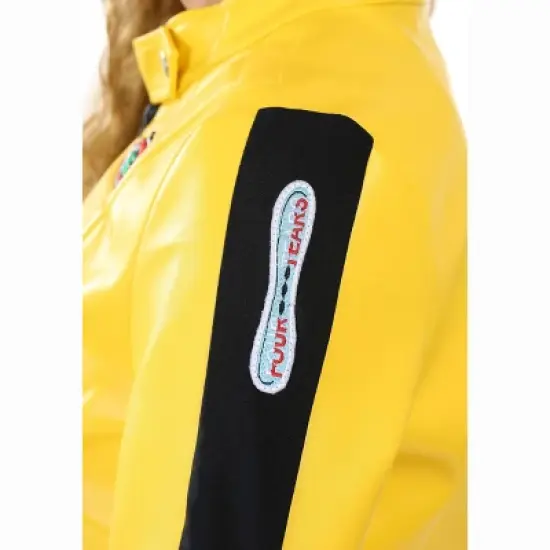 HalloweenCostumes.com Women's Kill Bill Beatrix Kiddo Motorcycle Suit Halloween Costume | Kill Bill Costumes image {2}