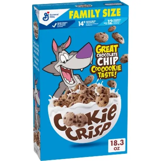 Cookie Crisp Cereal Family Size - 18.3oz - General Mills image {11}