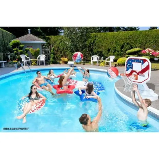 Poolmaster American Stars Paradise Water Chair Swimming Pool Float image {10}