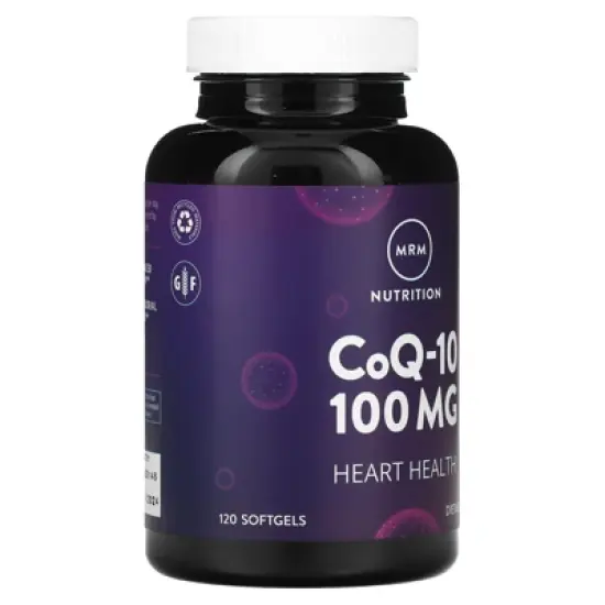 MRM Nutrition CoQ-10, 100 mg, 120 Softgels image {3}