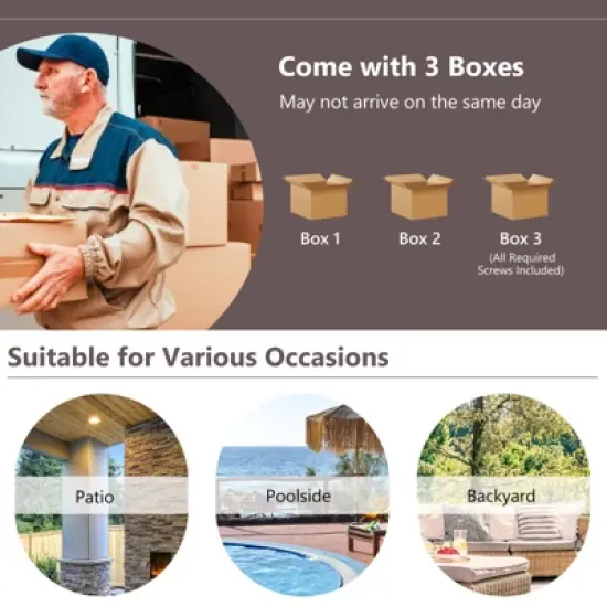 Tangkula Patio Rattan 4PCS Cushioned Chair Coffee Table Classic Furniture Set Bistro Set Single Sofa with Thick Cushion for Garden Navy/Red/Turquoise image {4}