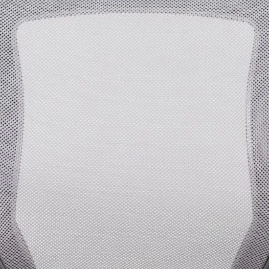 Emma and Oliver Mid-Back Gray Mesh Swivel Ergonomic Task Office Chair with Gray Frame image {9}