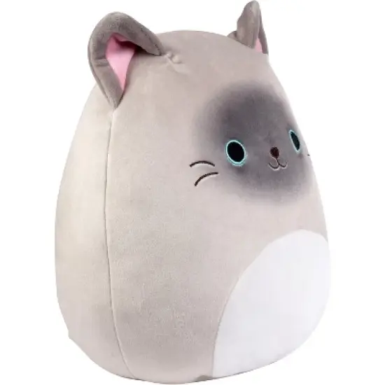 Squishmallows Original 10-Inch Felton The Siamese Cat - Official Jazwares Plush - Collectible Kitty Stuffed Animal Toy - Gift for Kids, Girls & Boys image {1}