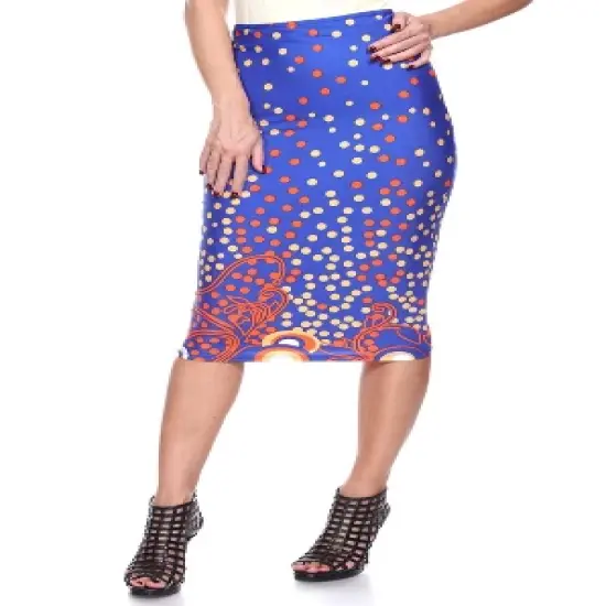 Women's Bailey Midi Skirt - White Mark image {4}