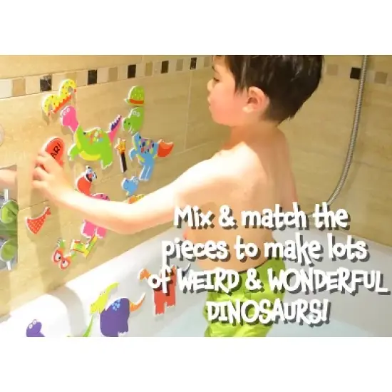 Buddy & Barney: Weird & Wonderful Dinosaurs Bath Time Stickers - Age 3+ image {4}