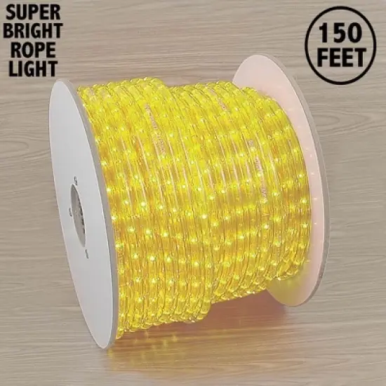 Novelty Lights Incandescent Rope Light Spool, 1/2" Diameter,  Customizable, 150 Feet image {12}